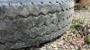 Used 11R24.5 truck tire on rim - 4