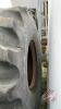 (2) Used Good Year 66x43.00-25NHS Ag tire (tread damage) - 9