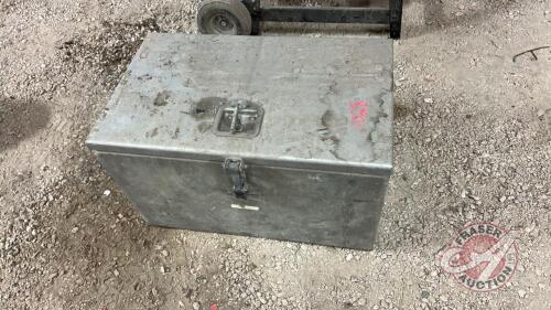 Undermount aluminum toolbox