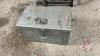 Undermount aluminum toolbox