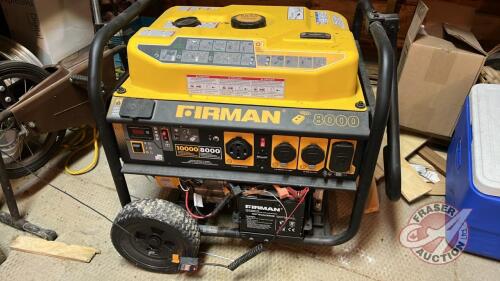 Firman 8000W generator