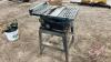 10&rdquo; Mastercraft table saw - 4