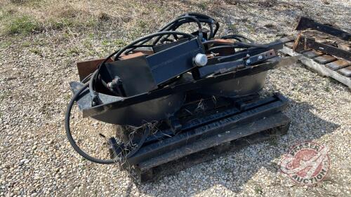 Hyd driven chaff spreader