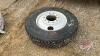 Like New Firestone 11R24.5 truck tire on rim - 3