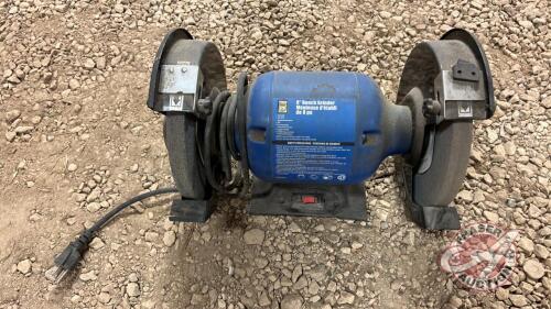 Powerfist 8&rdquo; bench grinder