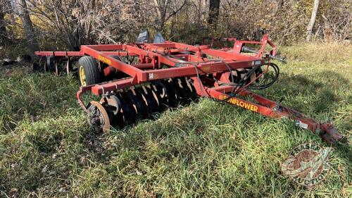 15&rsquo; Sunflower C-flex tandem disc, S/N 1298-429