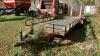 2005 Easy Haul 20&rsquo; x 76&rdquo; t/a flat deck utility trailer, VIN: 2SPBESB165N030992, Owner: R N Jordan, Seller: Fraser Auction ________________________________ - 3