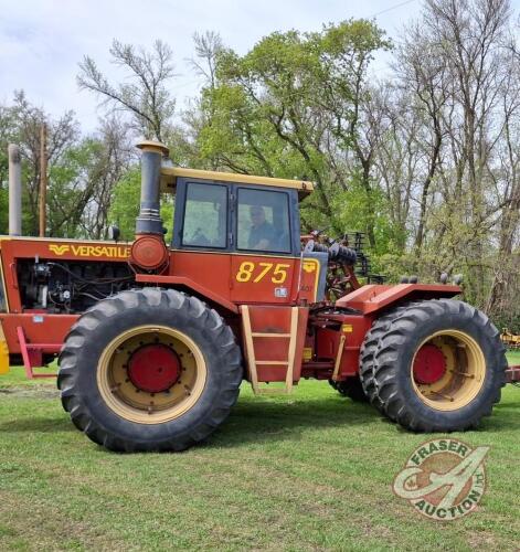 Versatile 875 4WD tractor, S/N 056013