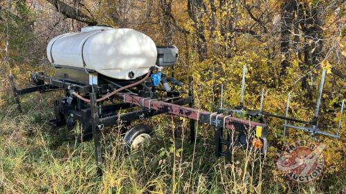 Elmer&rsquo;s 8 row 3 pt sprayer, S/N 981382