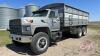 1987, Ford F-800 t/a truck, 049,389 showing, Safetied, VIN: 1FDYG80K7HVA22473, Owner: Randolph J Pawluk, Seller: Fraser Auction ________________________________
