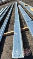 (2) 10" x 3" x 39' Z channel, F36 We are NOT RESPONSIBLE for errors in descriptions