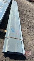 (10) 8" x 2 3/4" x 22' C channel, F36 We are NOT RESPONSIBLE for errors in descriptions