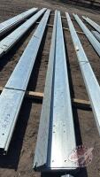 (11) 10" x 3" x 40' Z channel, F36 We are NOT RESPONSIBLE for errors in descriptions