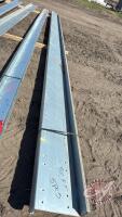 (5) 14" x 4" x 30' Z channel, F36 We are NOT RESPONSIBLE for errors in descriptions
