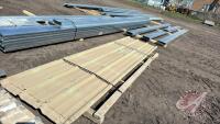 Approx 8 pc of 150" clear plastic sheets, F36 We are NOT RESPONSIBLE for errors in descriptions