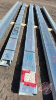 (2) 12" x 3" x 25' C channel, F36 We are NOT RESPONSIBLE for errors in descriptions