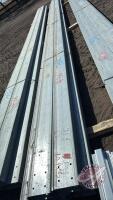 (10) 8" x 4" x 31' C channel, F36 We are NOT RESPONSIBLE for errors in descriptions
