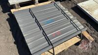 Approx 40 pcs of 43&rdquo; tin, Color: Char grey, F36 We are NOT RESPONSIBLE for errors in descriptions
