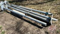 Galvanized screw pile, F54