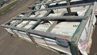 Approx 42 pcs of 136&rdquo; tin, Color: Blue, F36 We are NOT RESPONSIBLE for errors in descriptions