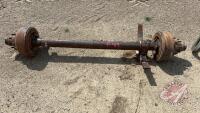 7000 lbs trailer axle, F49