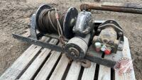 Large Tulsa Hyd winch, F86