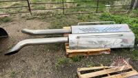 (2) Truck exhaust stacks (A), F125