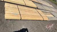 Lift of (24) 2" x 4" x 8' spruce lumber, F43