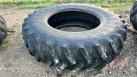(Used) 20.8R38 Firestone tractor tire, F220