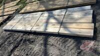 Lift of (12) 2" x 8" x 12' spruce lumber, F43