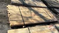 Lift of (24) 2" x 4" x 8' spruce lumber, F43