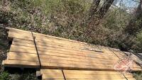 Lift of (22) 2" x 4" x 12' spruce lumber, F43