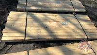 Lift of (20) 2" x 4" x 8' spruce lumber, F43