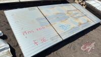 Approx 19 pcs of 49 1/2&rdquo; x 10' tin, Color: Galvanized, F36 We are NOT RESPONSIBLE for errors in descriptions