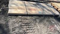Lift of (24) 2" x 4" x 104 5/8" spruce lumber, F43