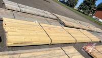 Lift of (36) 2" x 4" x 16' spruce lumber, F43