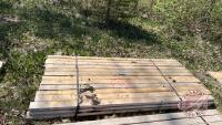 Lift of (36) 2" x 4" x 92 5/8" spruce lumber, F43