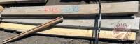 Lift of (7) 2" x 8" x 8' spruce lumber, F43