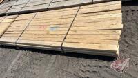 Lift of (36) 2" x 4" x 10' spruce lumber, F43