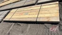 Lift of (12) 2" x 8" x 10' spruce lumber, F43