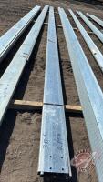 (2) 10" x 3" x 38' Z channel, F36 We are NOT RESPONSIBLE for errors in descriptions