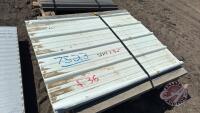 Approx 38 pcs of 50&rdquo; tin, Color: Bone white, F36 We are NOT RESPONSIBLE for errors in descriptions