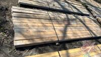 Lift of (24) 2" x 4" x 12' spruce lumber, F43