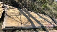Lift of (24) 2" x 6" x 12' spruce lumber, F43