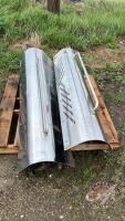 (2) exhaust stack covers, F125