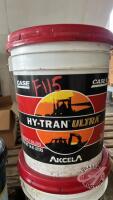 (New) 18.93L pail of CaseIH Hy-Tran Ultra Oil, F115