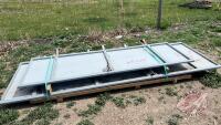 (2) metal doors/window covers, F51