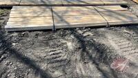 Lift of (24) 2" x 4" x 12' spruce lumber, F43