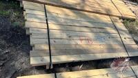 Lift of (24) 2" x 4" x 92 5/8" spruce lumber, F43