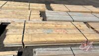 Lift of (16) 2" x 10" x 8' spruce lumber, F43